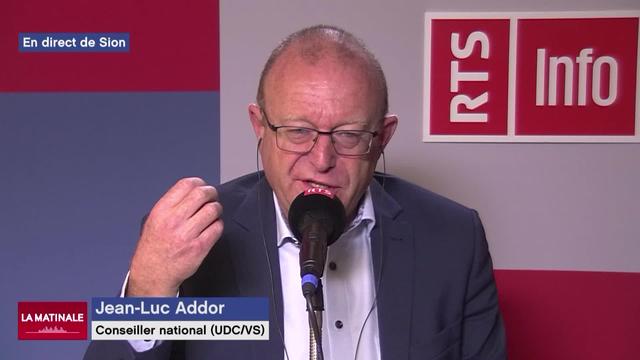 L'invité de La Matinale (vidéo) - Jean-Luc Addor, conseiller national UDC valaisan