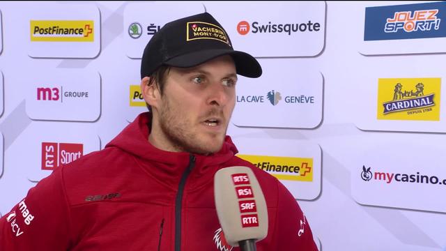 Hockey, National League, 21e journée: Genève - Lausanne (2-3) Christoph Bertschy au micro