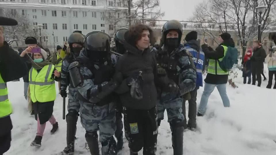 Manifestations pro-Navalny en Russie