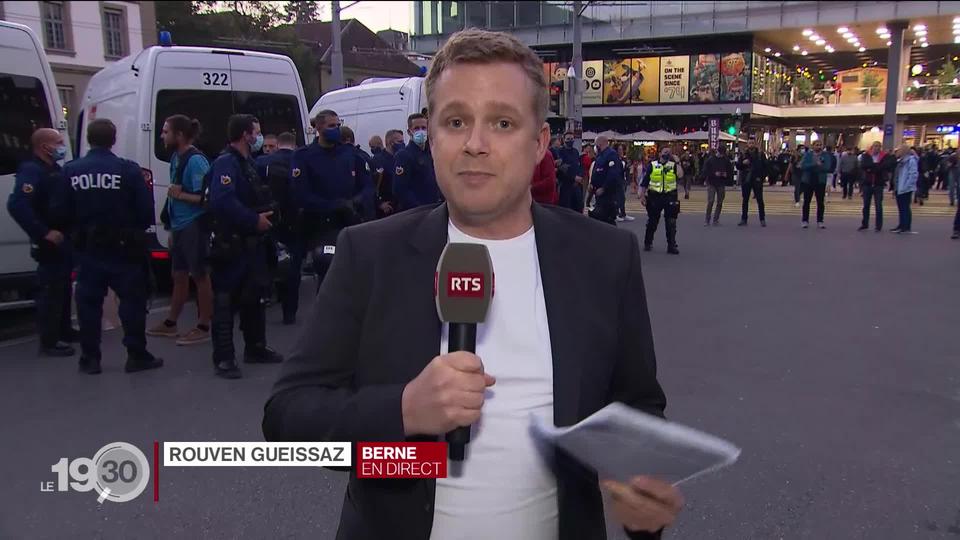 Manifestation à Berne: le point sur la situation avec Rouven Gueissaz