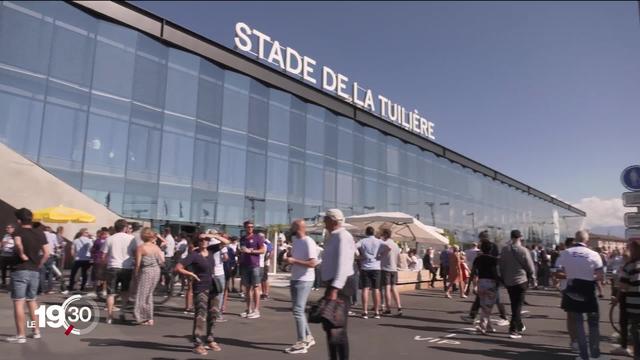 Le Lausanne-Sport a inauguré son stade de la Tuilière ce dimanche face au FC Sion.