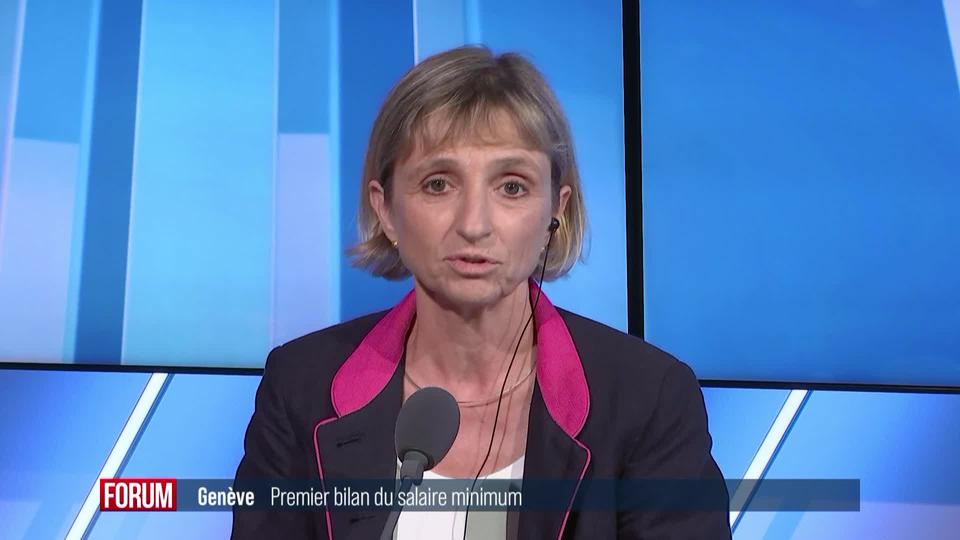 Genève prévoit des amendes pour faire appliquer le salaire minimum: interview de Fabienne Fischer