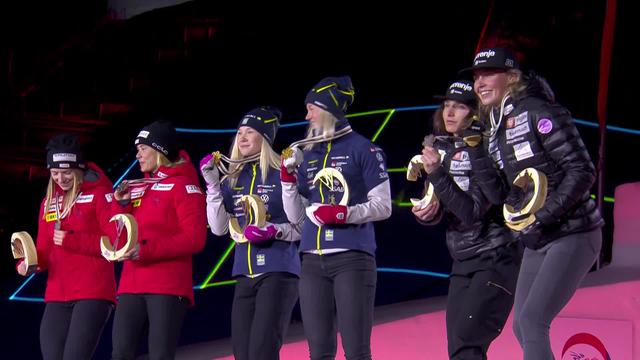 Mondiaux d'Oberstdorf, Team Sprint Dames et Messieurs: cérémonie des médailles