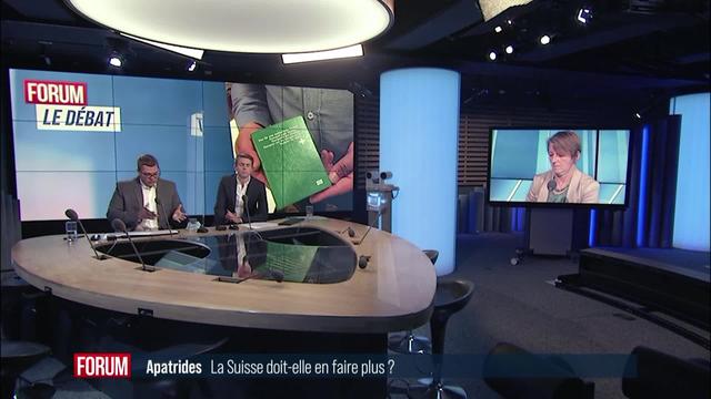 Le grand débat (vidéo) - La Suisse doit-elle en faire plus pour les apatrides?