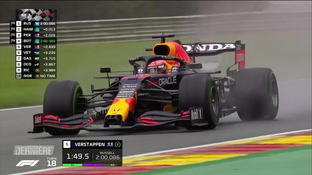 F1, GP de Belgique (#12), Q3: Max Verstappen (NED) en pole position