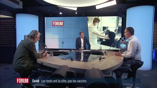 Les tests de dépistage du Covid sont plus demandés que le vaccin