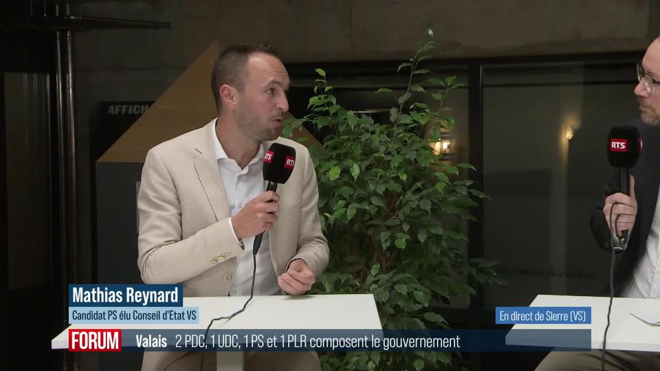 La gauche fait sa place au gouvernement valaisan: interview de Mathias Reynard