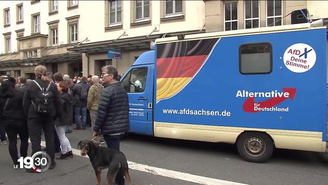 L'AFD, parti d'extrême-droite allemand représenté au parlement, est placé sous surveillance policière par les autorités.