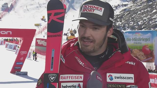 Ski alpin: Loïc Meillard à l'interview après sa 16e place à Sölden