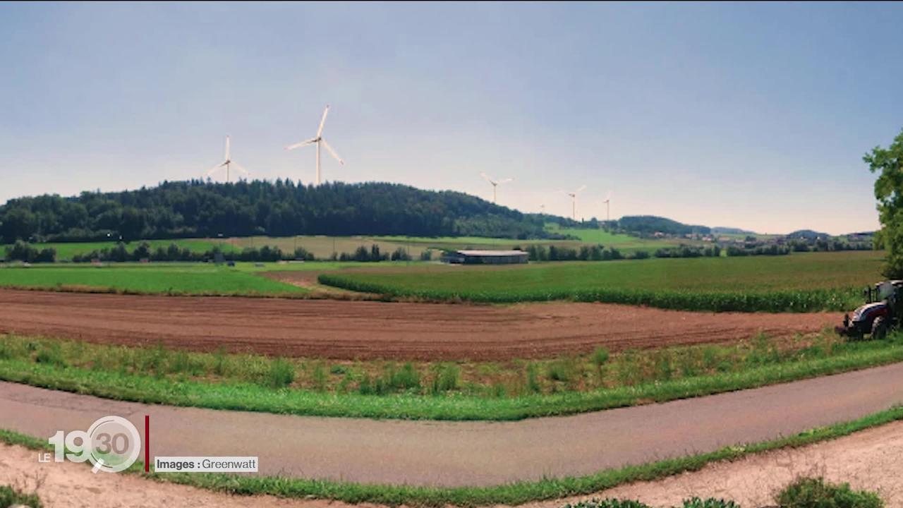 Dans le canton de Fribourg, l'installation de plusieurs parcs éoliens suscite des tensions. Les électeurs auront le dernier mot