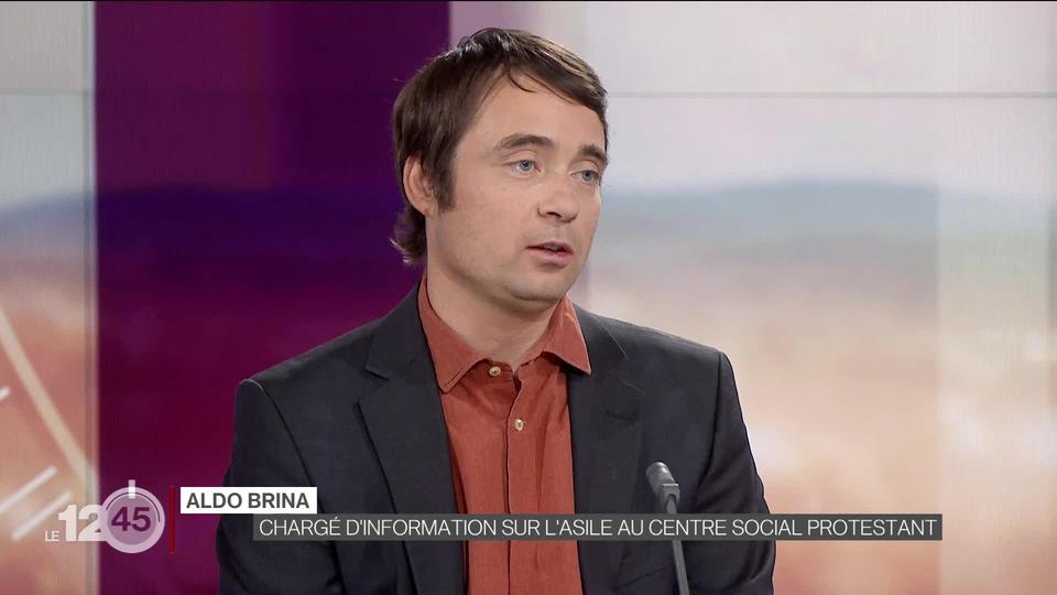 Aldo Brina, du Centre social protestant, réagit à la crise migratoire qui menace à cause de la situation en Afghanistan