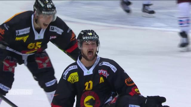 Hockey, National League, 20e journée: Berne - Genève (3-2ap)