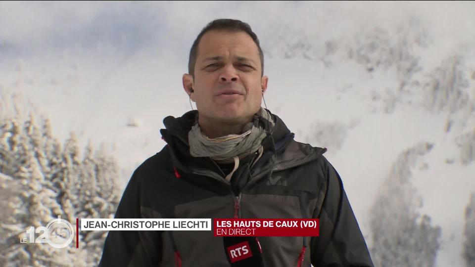 Une avalanche fait un mort aux Rochers-de-Naye (VD). Les explications de Jean-Christophe Liechti.