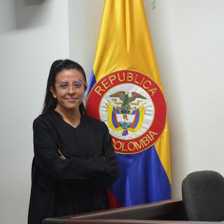 Manuela Quintero, juge à Andes,  région d'Antioquia,  Colombie [RTS - Najet Benrabaa]