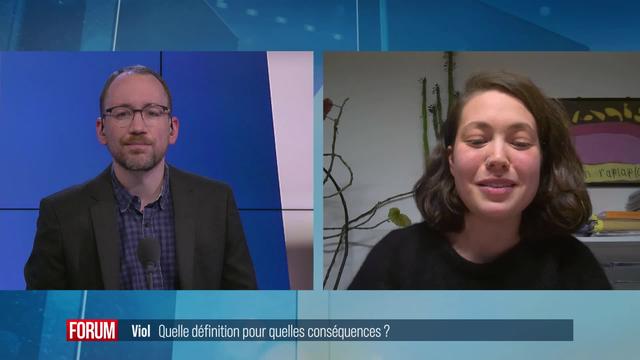 Quelle définition pour le viol et quelles conséquences? Interview de Clara Schneuwly