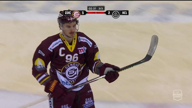 National League, 33e journée: Genève - Lugano (5-2), Grand Format