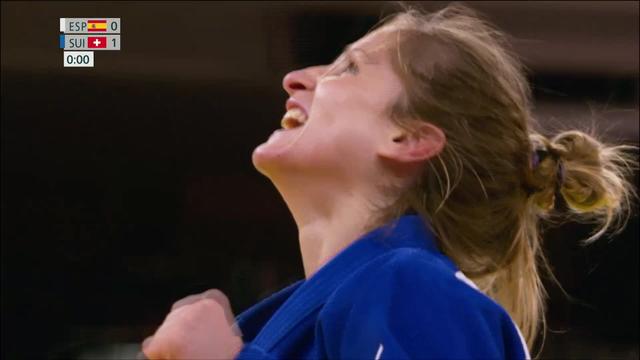 Judo, -52kg dames: Fabienne Kocher (SUI) remporte son combat !