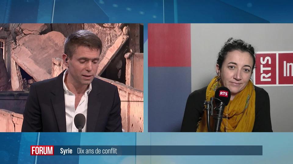 10 ans de conflit en Syrie: débat entre Wajd Zimmermann et Céline Martelet