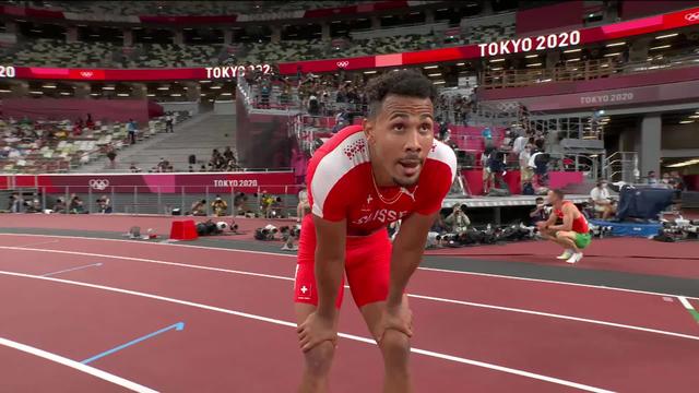 Athlétisme, 110m haies messieurs: bon chrono pour Joseph (SUI) qui se qualifie pour les 1-2