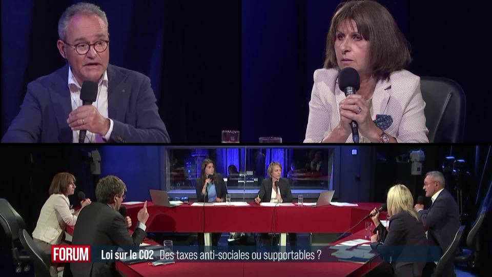 Le débat sur la loi CO2: des taxes anti-sociales ou supportables?