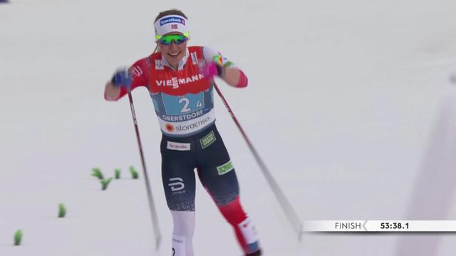 Oberstdorf (GER), relais 4x5km dames: les Norvégiennes s'imposent devant la Russie et la Finlande