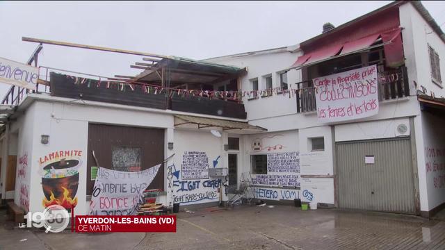 À Yverdon-les-Bains, les militants écologistes abandonnent leur squat pour faire barrage à un projet immobilier