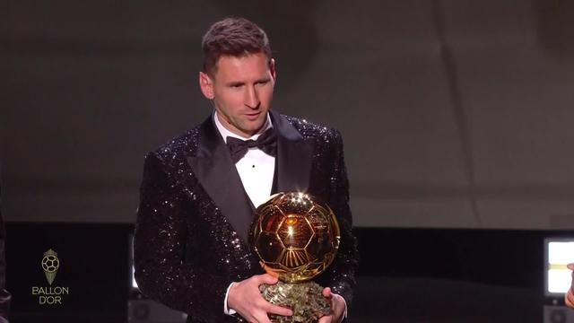 Lionel Messi remporte son 7e Ballon d'Or!