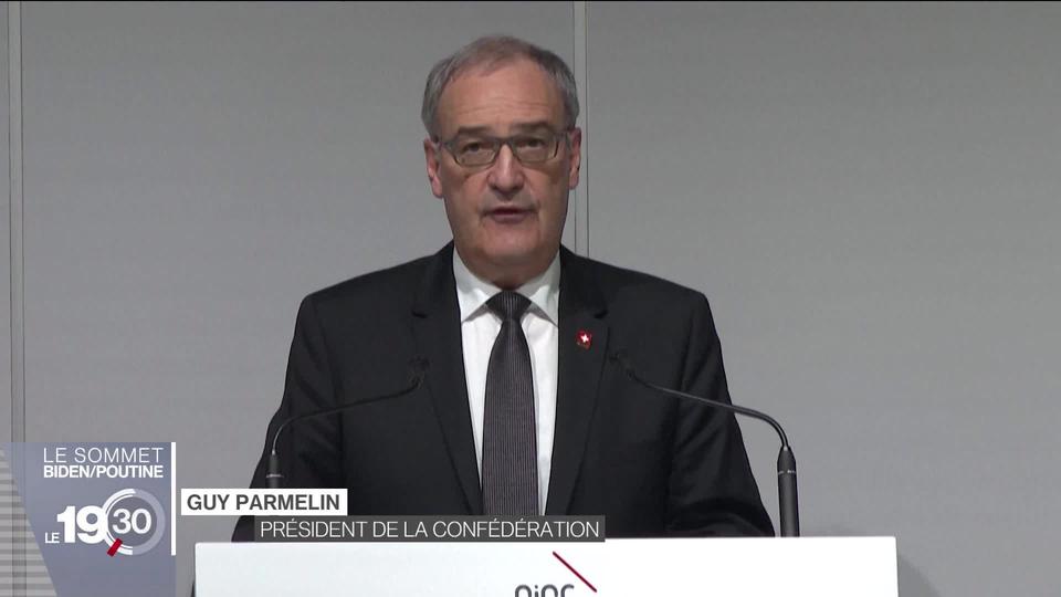 Deux journées qui marqueront le président de la Confédération Guy Parmelin et l'histoire de la Suisse