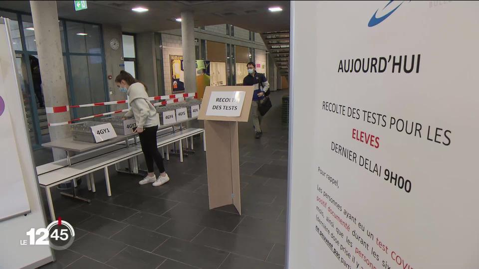 Tests salivaires pour les collégiens fribourgeois.