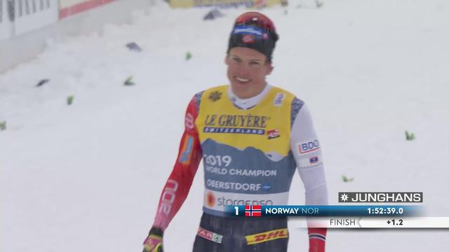 Oberstdorf (GER), relais 4x10km messieurs: la Norvège sacrée championne, la Suisse 5ème