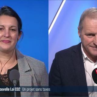 À quoi ressemblera la future loi sur le C02? Débat entre Delphine Klopfenstein-Broggini et Pierre-André Page (vidéo)