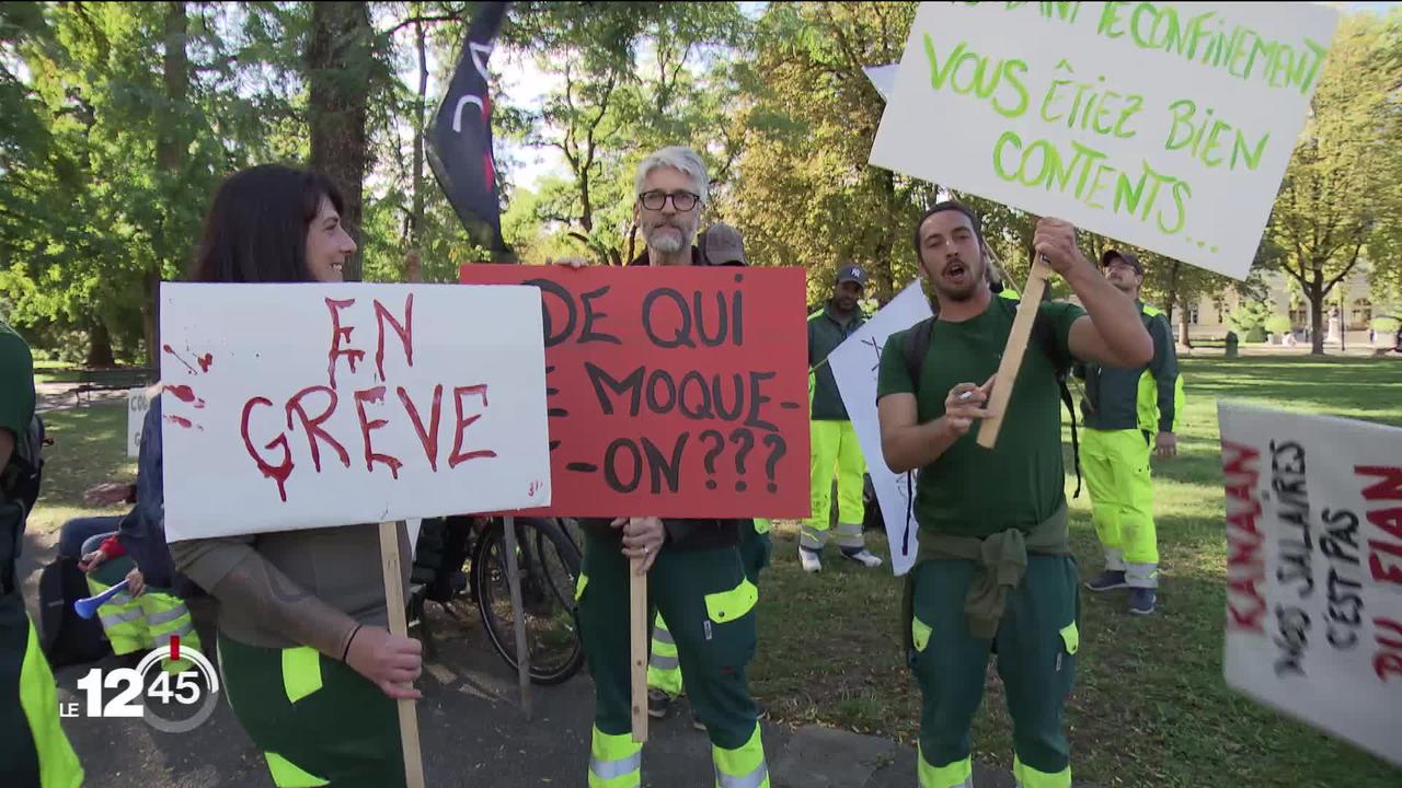 Le conflit social qui oppose la ville de Genève à son personnel a conduit à une grève