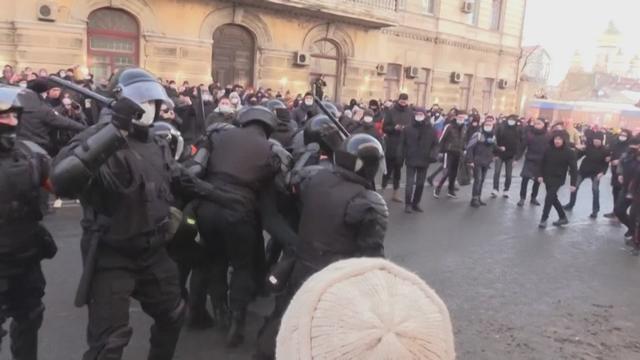 Arrestations de manifestants pro-Navalny à Vladivostok