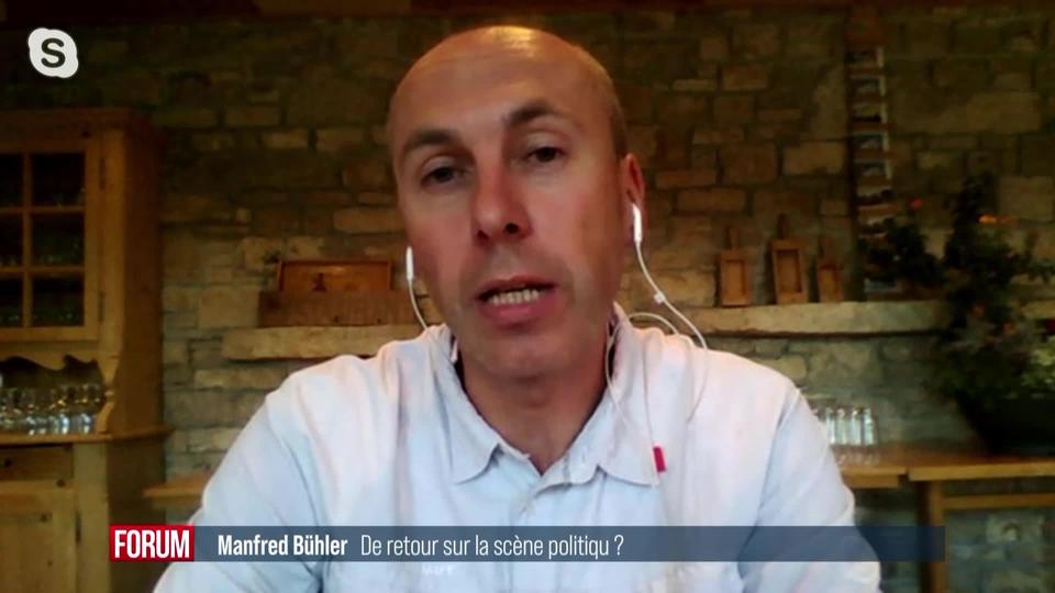 Manfred Bühler élu président de l’UDC bernoise : Son interview