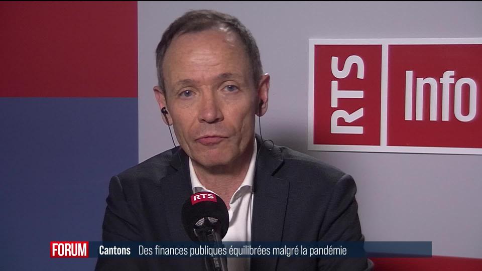 Des finances publiques cantonales équilibrées malgré la pandémie: interview de Nils Soguel