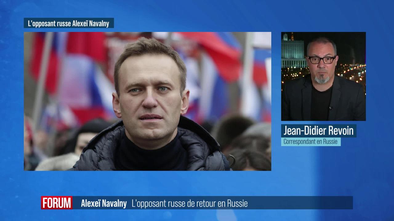 L’opposant Alexeï Navalny est rentré en Russie (vidéo)