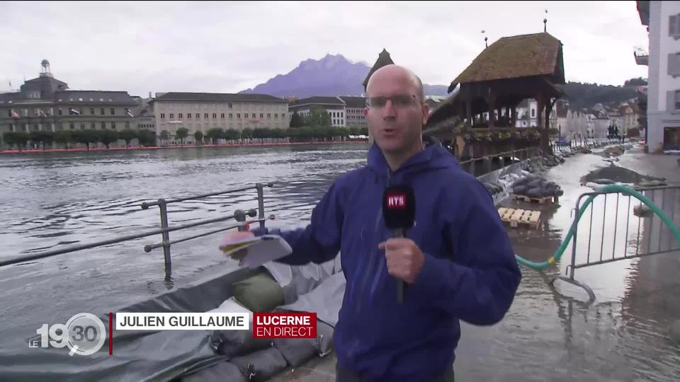 Julien Guillaume : "A Lucerne, on a tiré les leçons des inondations de 2005"