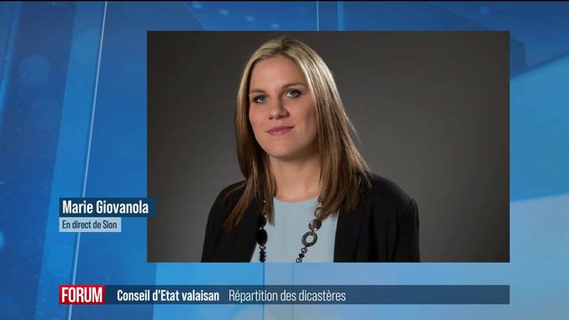 Les Conseillers d'Etat valaisans se sont réparti les départements