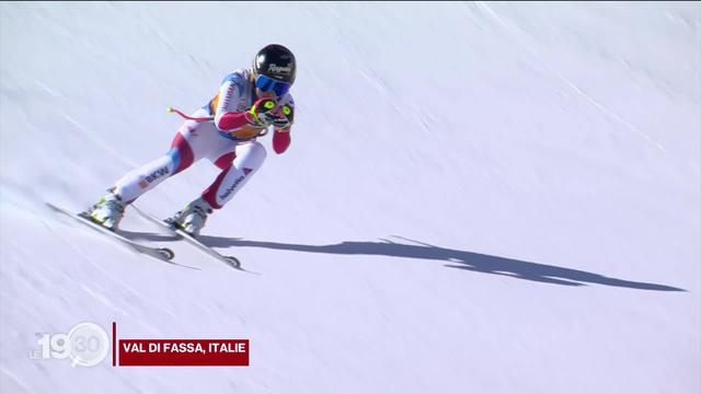 Lara Gut-Behrami triomphe lors de la descente de Val di Fassa