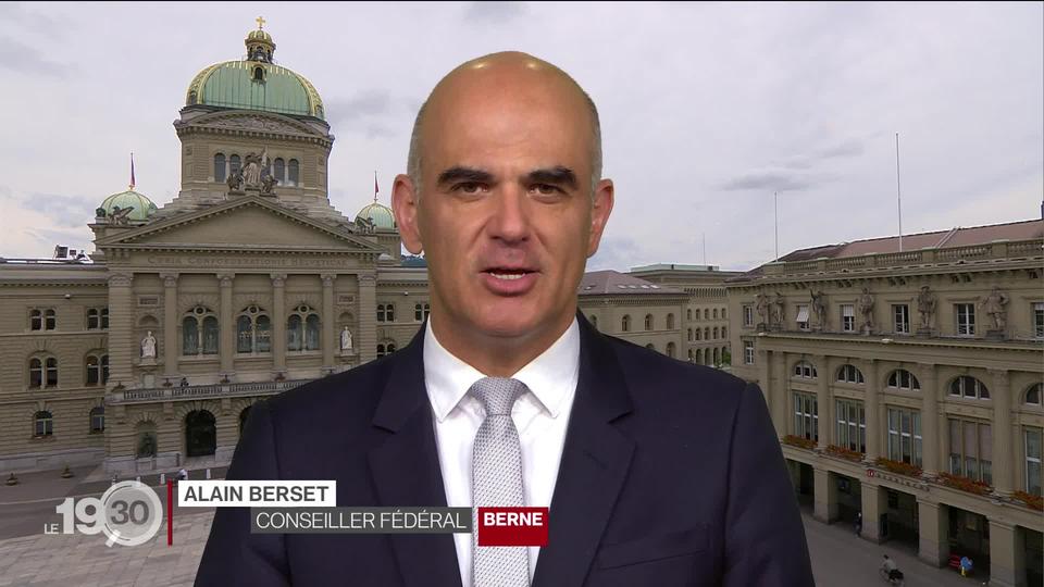 Alain Berset, conseiller fédéral en charge de la Santé, revient sur l'évolution des mesures sanitaires