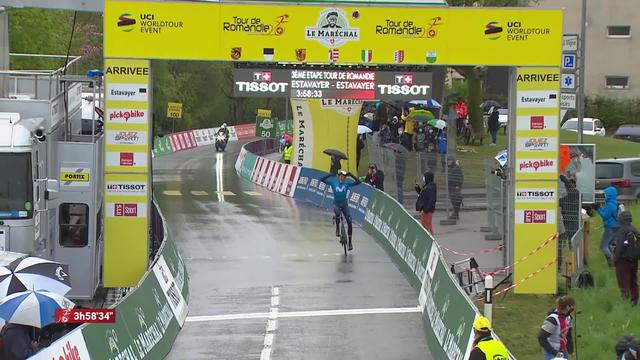 3e étape, Estavayer: Marc Soler (ESP) s'impose et prend le maillot jaune !