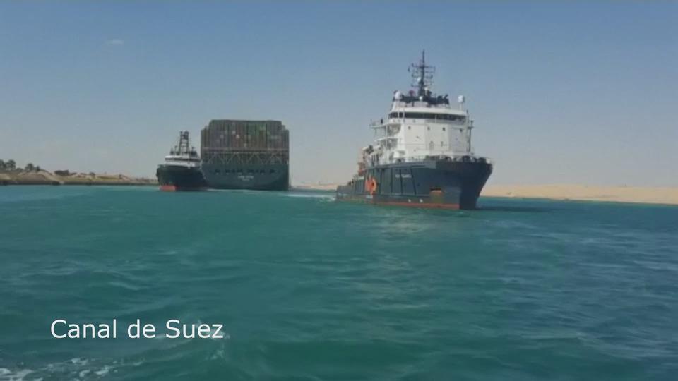 Réouverture du canal de Suez