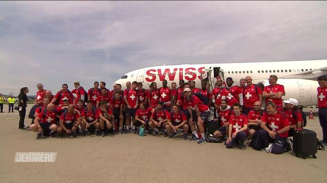 Football, Euro 2020: L'équipe de Suisse est de retour à Zurich