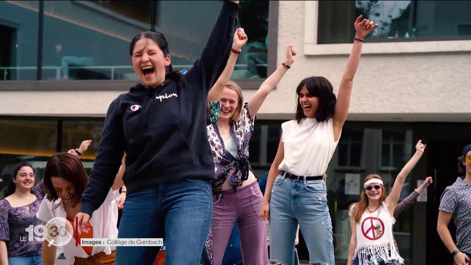 Fin des cours pour la majorité des élèves romands, à l'instar des étudiants du Collège Gambach de Fribourg.