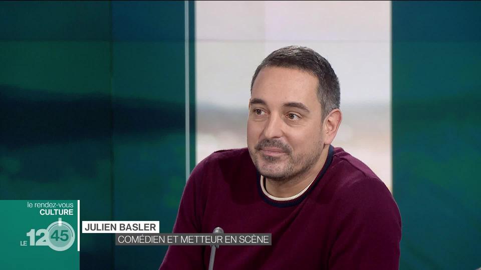 Portrait de Julien Basler, metteur en scène et auteur romand