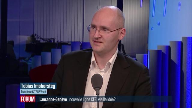 L'idée d'une ligne entre Lausanne et Genève refait surface: interview de Tobias Imobersteg