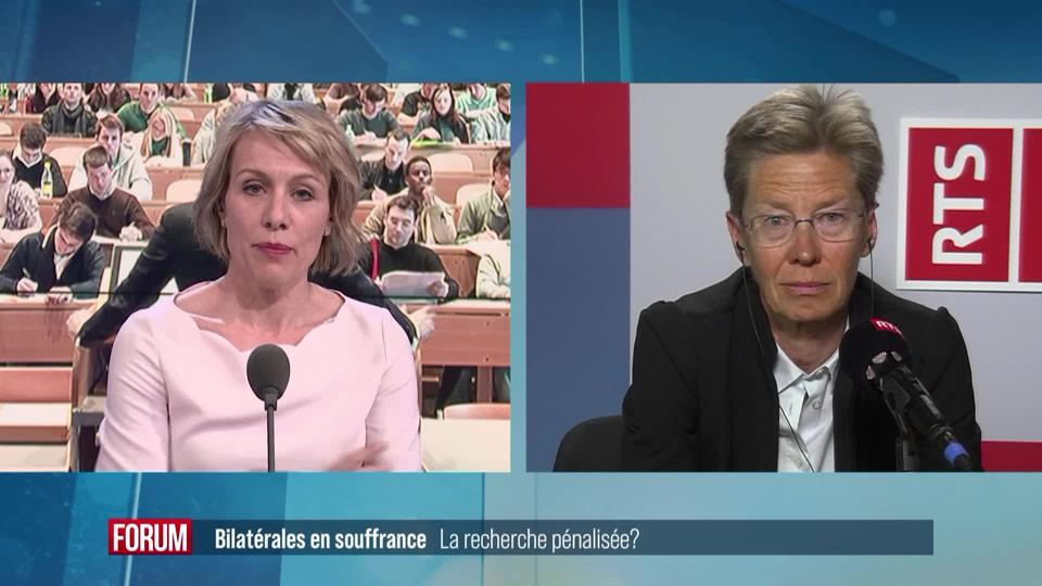 La recherche pénalisée par les bilatérales en souffrance? Interview d’Astrid Epiney