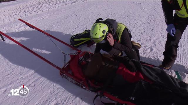 Les accidents de ski n'ont pas engorgé les hôpitaux, malgré l'ouverture des stations