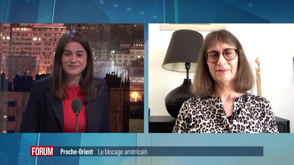 Le blocage américain à l’ONU sur la situation au Proche-Orient: interview d’Annick Cizel