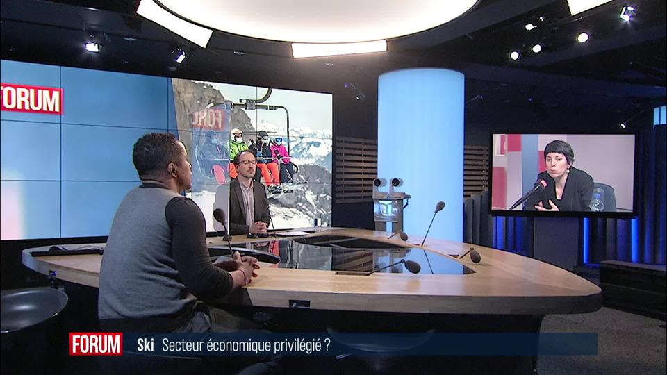 Les mesures s’intensifient, mais les stations de ski restent ouvertes: débat entre Sergei Aschwanden et Lisa Mazzone